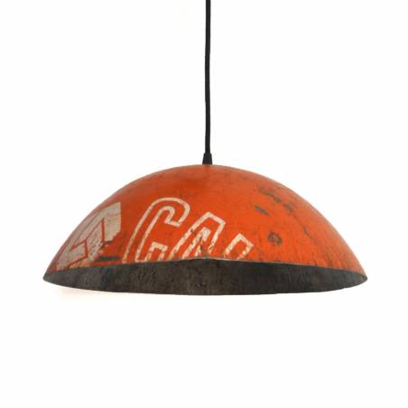 Lampe suspendue - couleur orange
