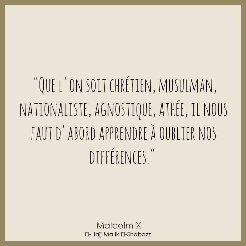 2 toiles Afro-History - MALCOLM X