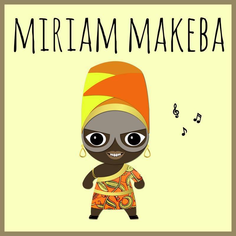 2 toiles Afro-History - Miriam MAKEBA