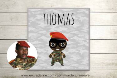 2 toiles Afro-History - Thomas SANKARA