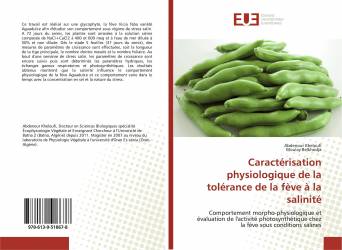 Caractérisation physiologique de la tolérance de la fève à la salinité