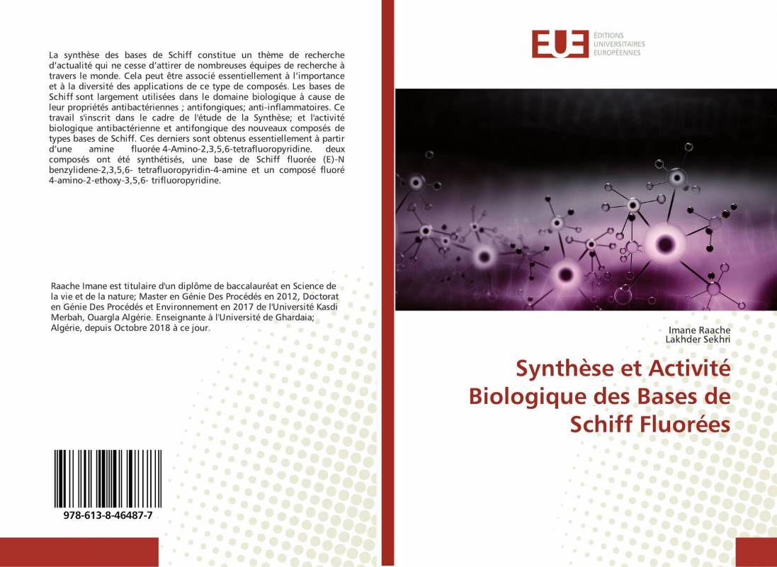 Synthèse et Activité Biologique des Bases de Schiff Fluorées