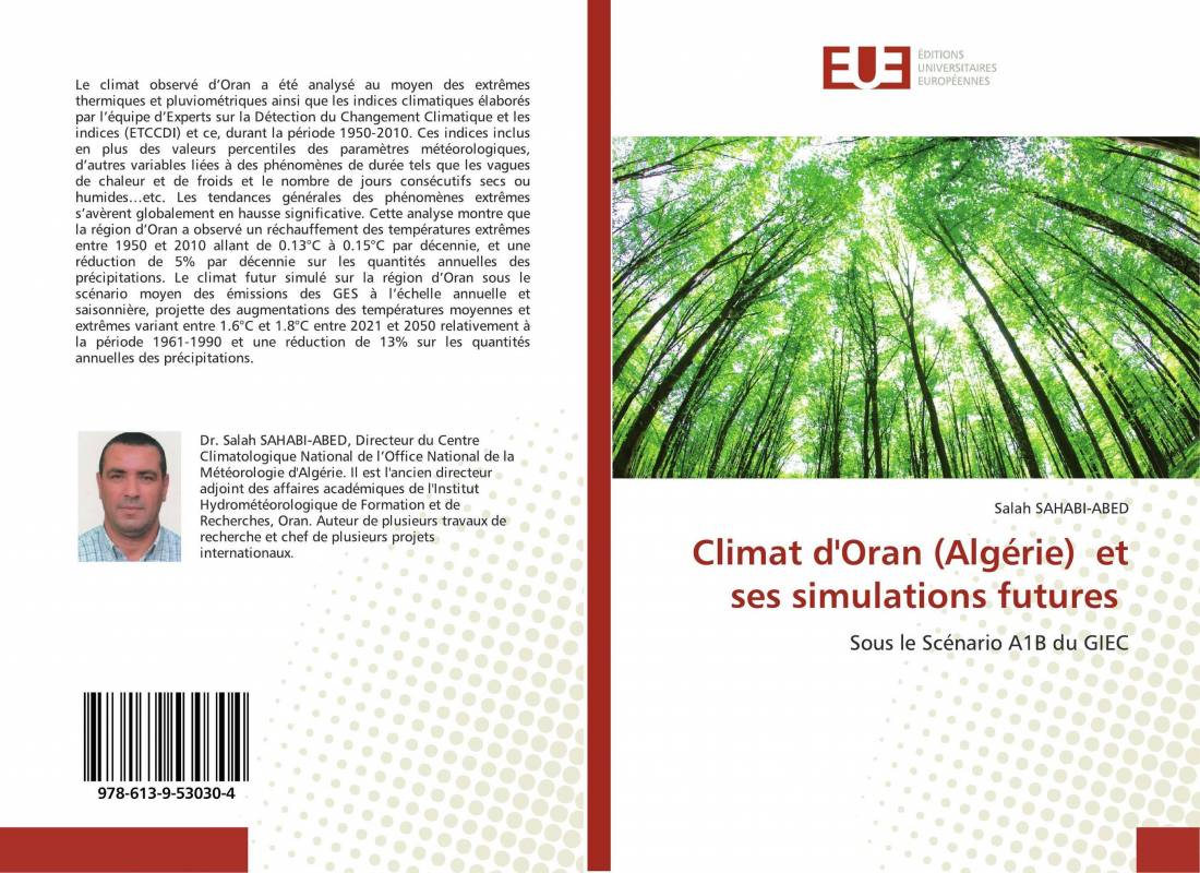 Climat d'Oran (Algérie) et ses simulations futures ﻿