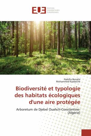 Biodiversité et typologie des habitats écologiques d'une aire protégée