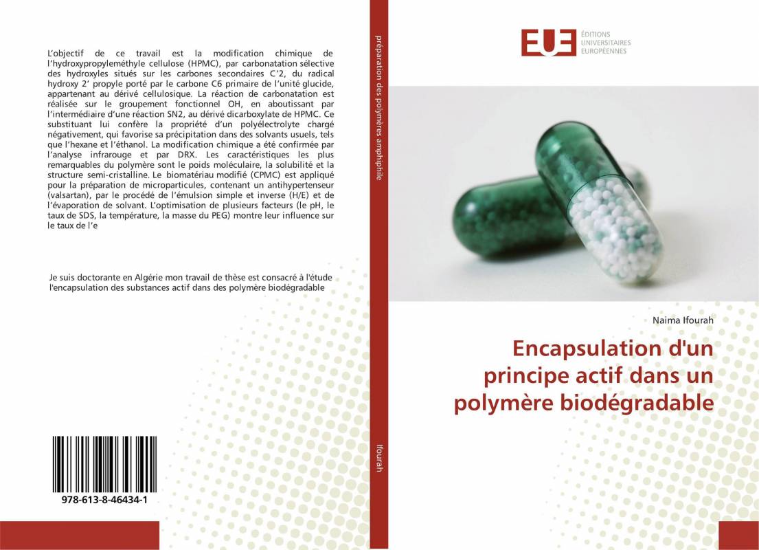 Encapsulation d'un principe actif dans un polymère biodégradable