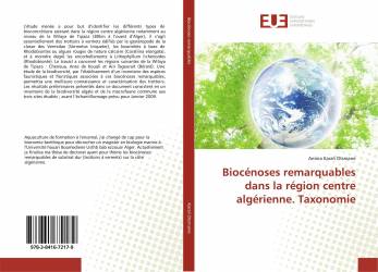 Biocénoses remarquables dans la région centre algérienne. Taxonomie