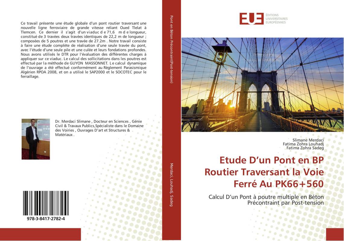 Etude D’un Pont en BP Routier Traversant la Voie Ferré Au PK66+560 Etude D’un Pont en BP Routier Traversant la Voie Ferré Au PK66+560