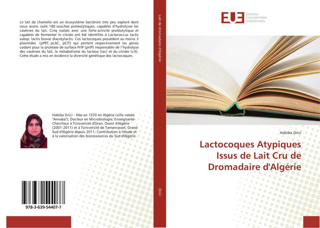 Lactocoques Atypiques Issus de Lait Cru de Dromadaire d'Algérie