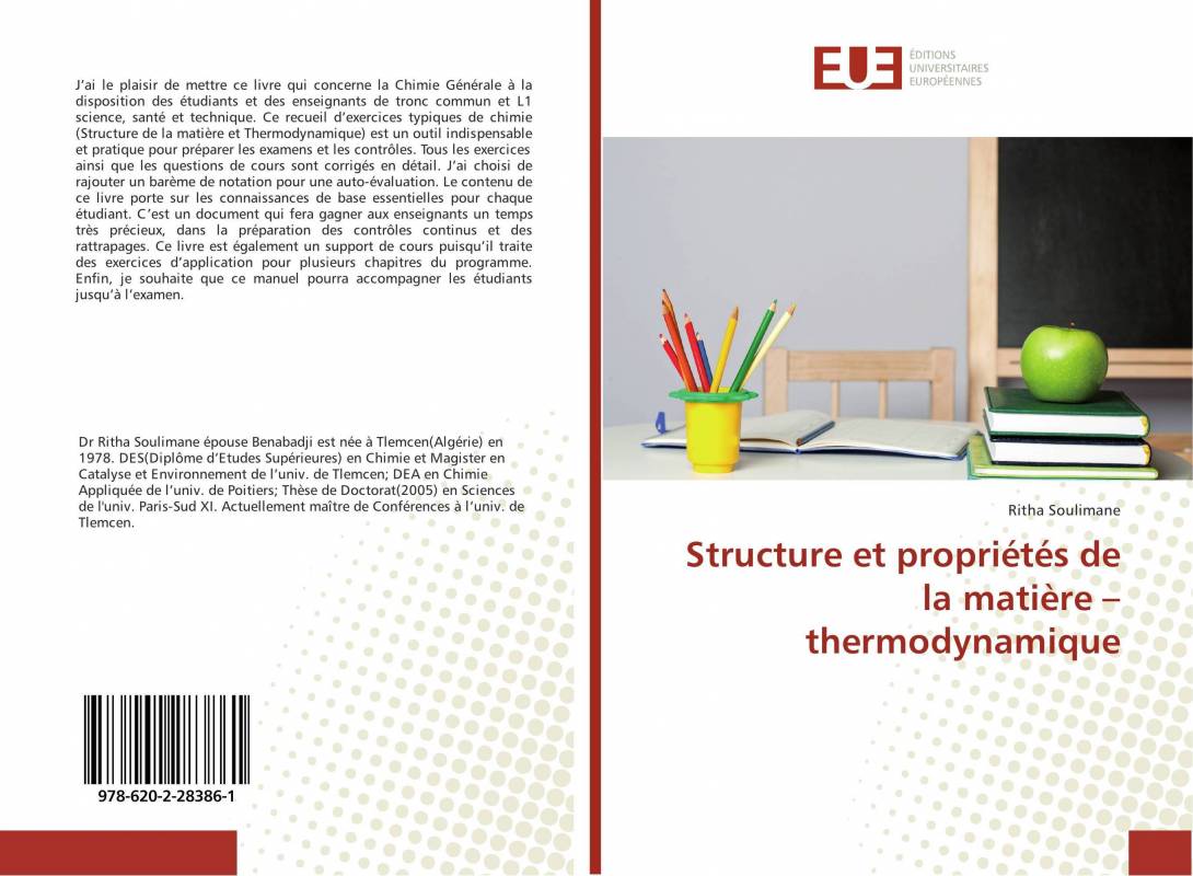 Structure et propriétés de la matière – thermodynamique