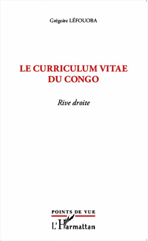 Le curriculum vitae du Congo