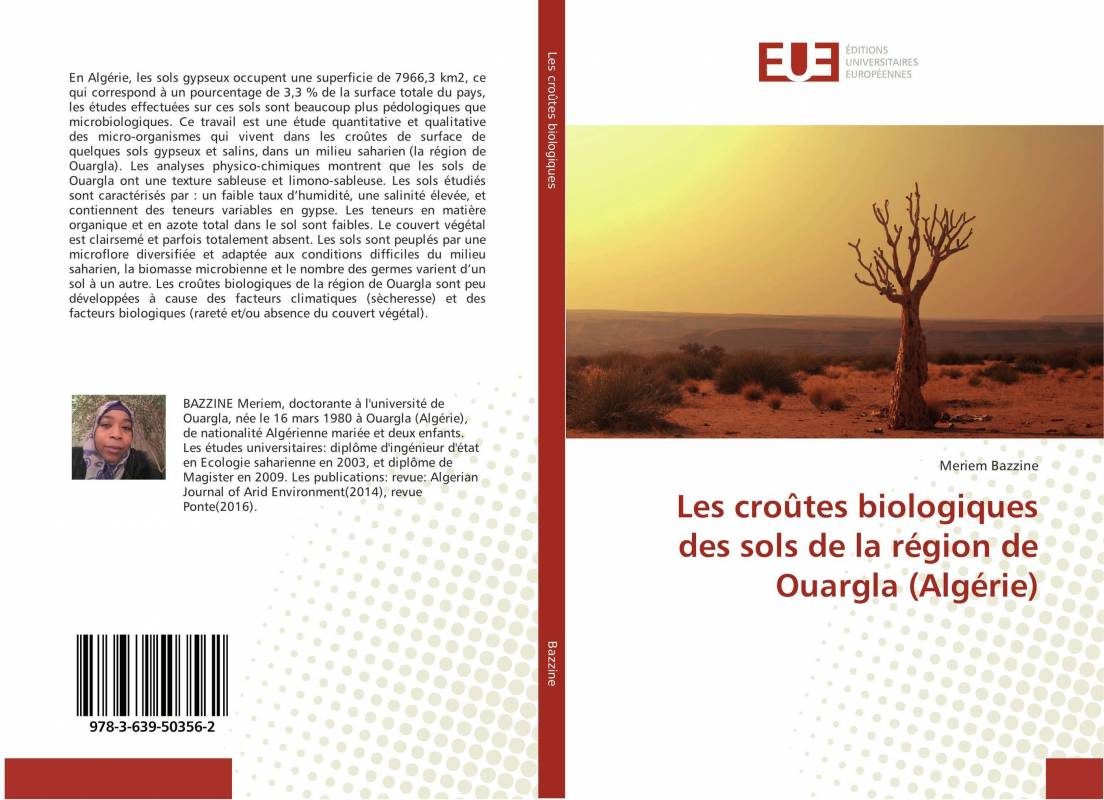 Les croûtes biologiques des sols de la région de Ouargla (Algérie)