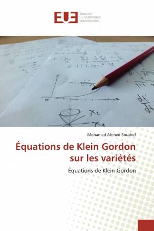 Équations de Klein Gordon sur les variétés
