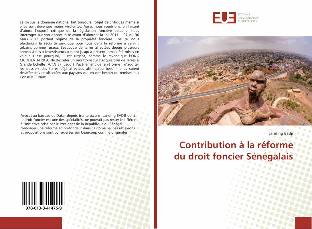 Contribution à la réforme du droit foncier Sénégalais