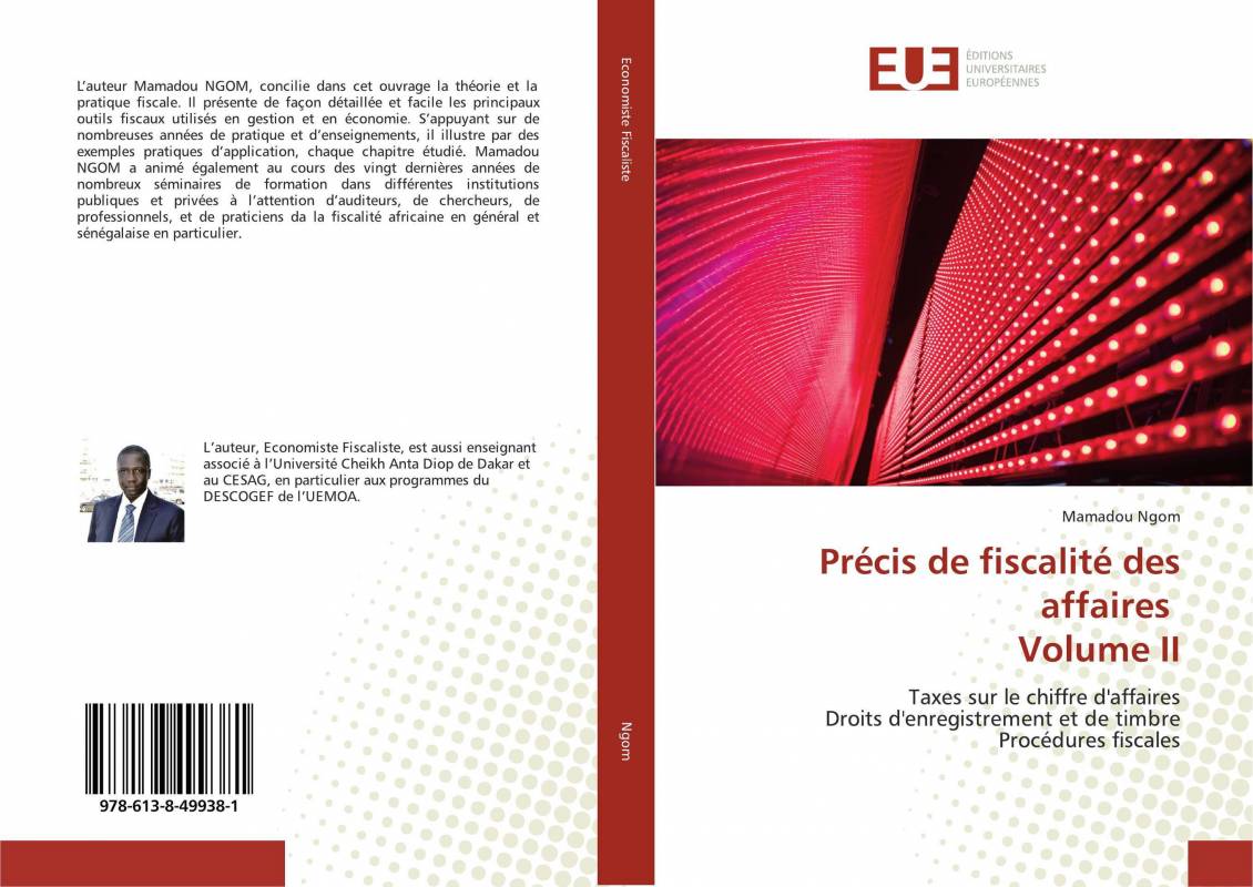 Précis de fiscalité des affaires Volume II
