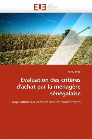 Evaluation des critères d&#039;achat par la ménagère sénégalaise