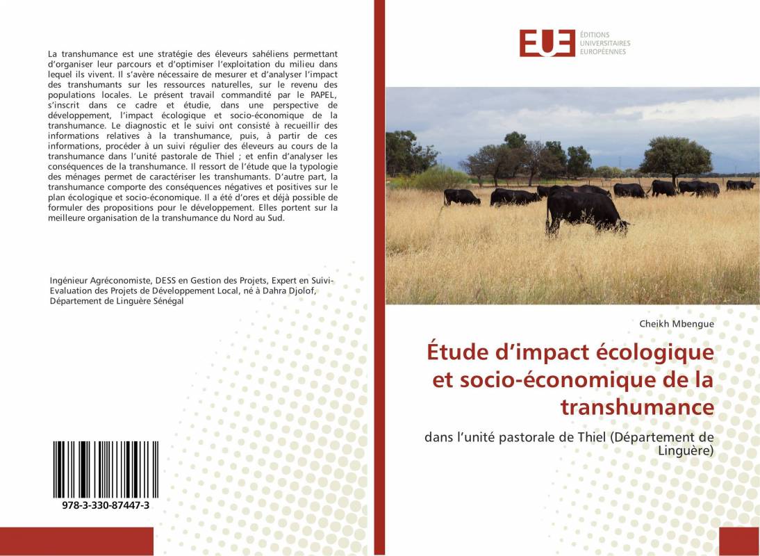 Étude d’impact écologique et socio-économique de la transhumance