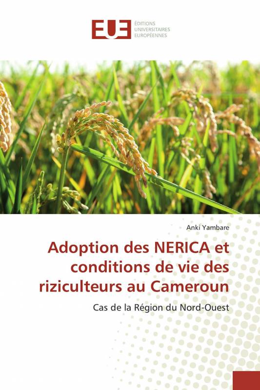 Adoption des NERICA et conditions de vie des riziculteurs au Cameroun