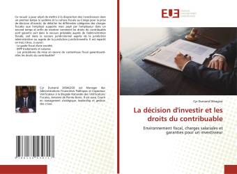 La décision d'investir et les droits du contribuable