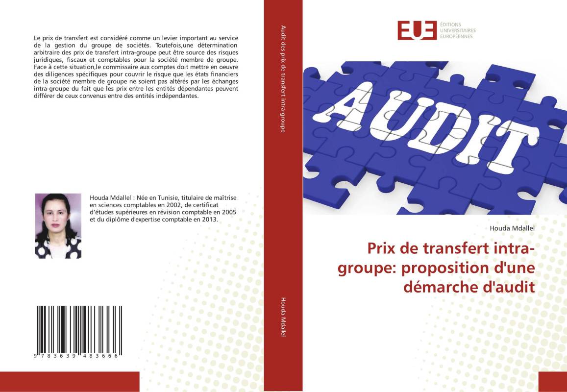 Prix de transfert intra-groupe: proposition d'une démarche d'audit Prix de transfert intra-groupe: proposition d'une démarche d'audit