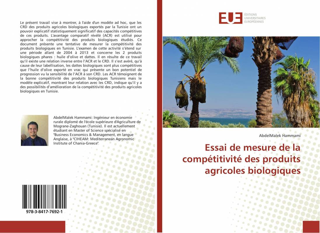 Essai de mesure de la compétitivité des produits agricoles biologiques