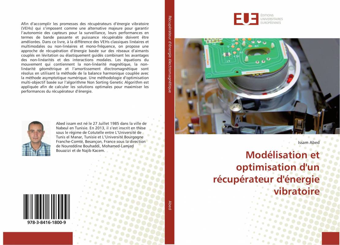 Modélisation et optimisation d'un récupérateur d'énergie vibratoire