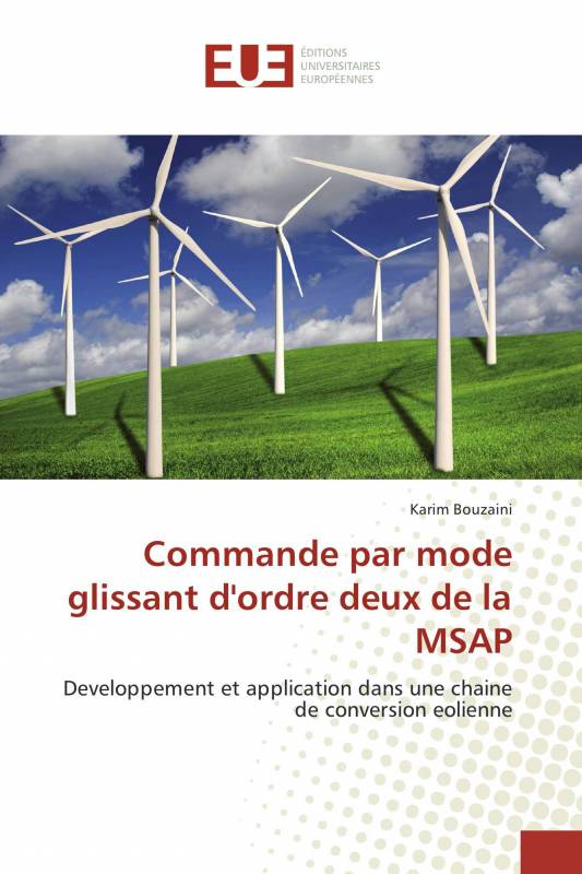 Commande par mode glissant d'ordre deux de la MSAP