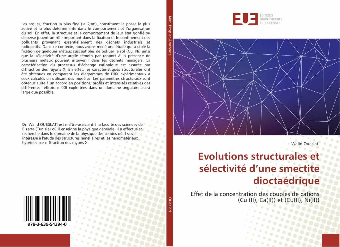 Evolutions structurales et sélectivité d’une smectite dioctaédrique