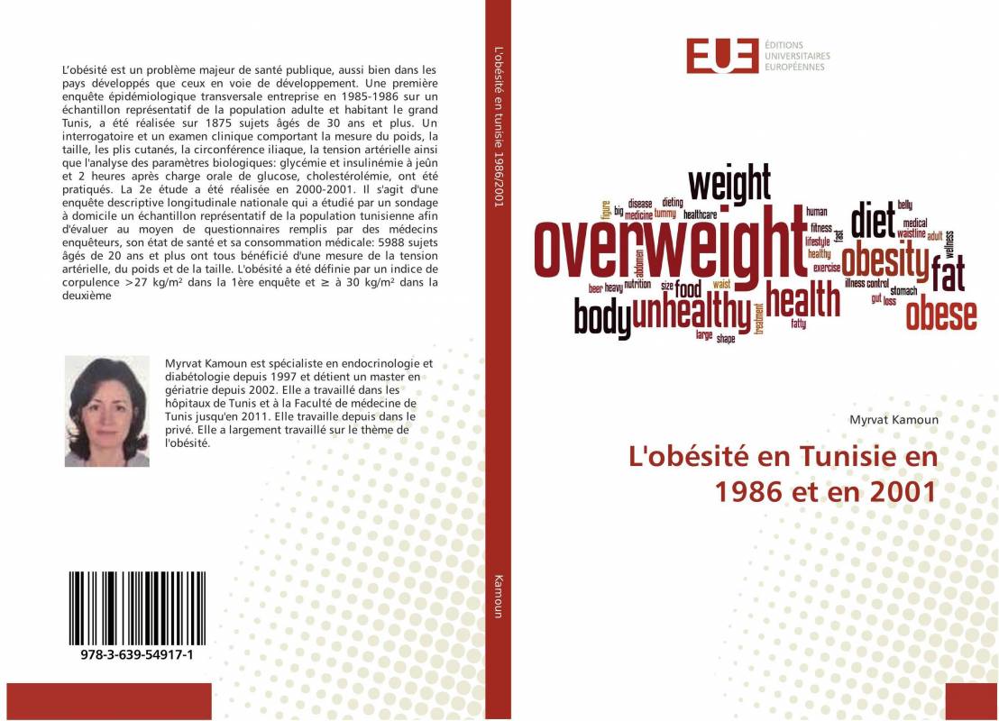 L'obésité en Tunisie en 1986 et en 2001