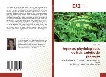 Réponses physiologiques de trois variétés de pastèque