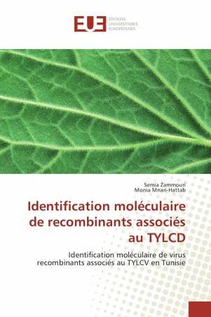 Identification moléculaire de recombinants associés au TYLCD