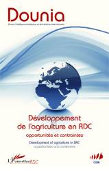 Développement de l'agriculture en RDC Opportunités et contraintes