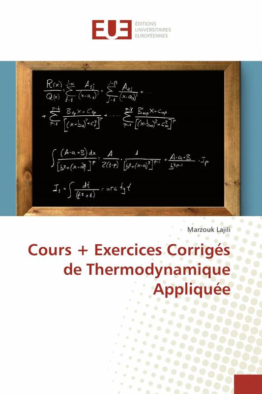 Cours + Exercices Corrigés de Thermodynamique Appliquée
