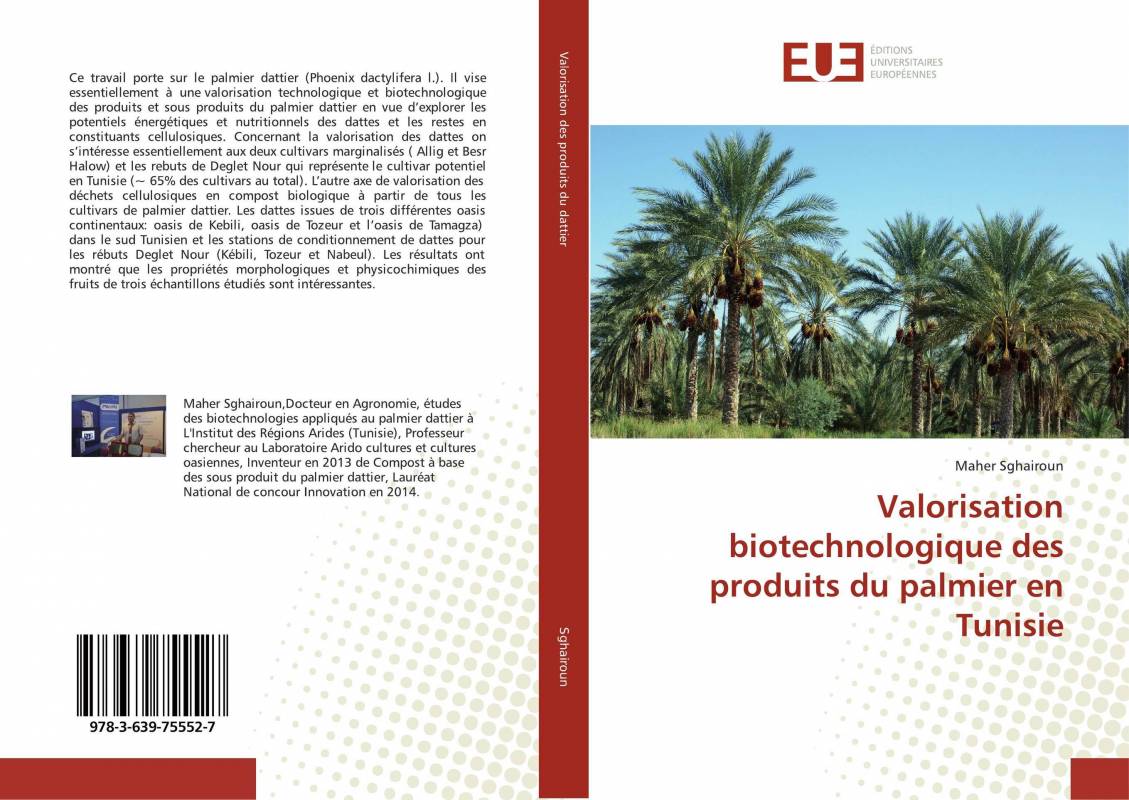 Valorisation biotechnologique des produits du palmier en Tunisie