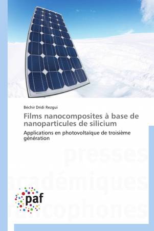 Films nanocomposites à base de nanoparticules de silicium