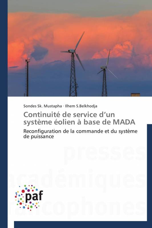 Continuité de service d’un système éolien à base de MADA