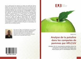 Analyse de la patuline dans les compotes de pommes par HPLC/UV