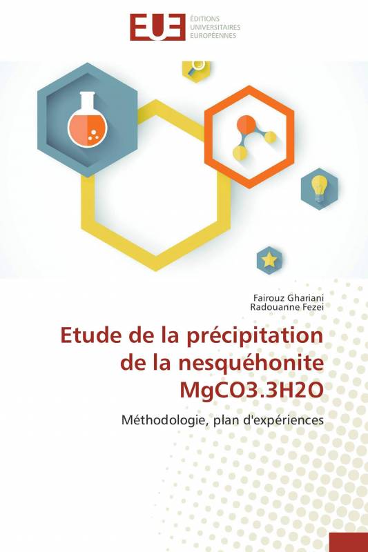 Etude de la précipitation de la nesquéhonite MgCO3.3H2O