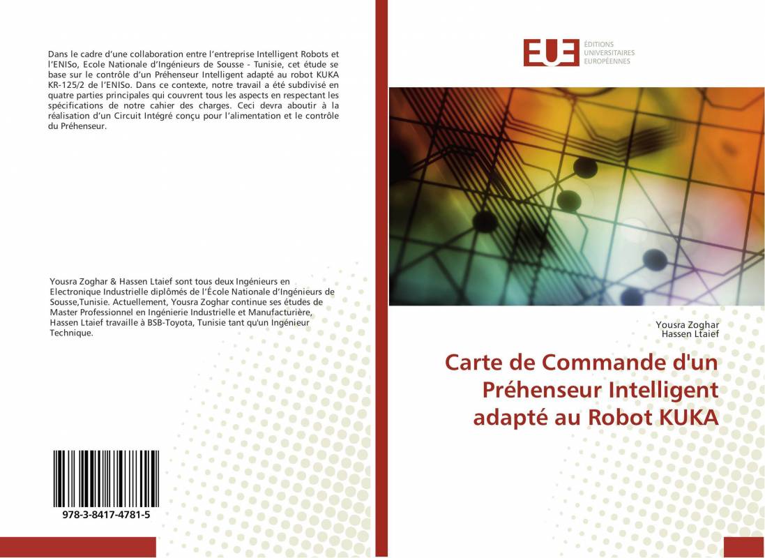 Carte de Commande d'un Préhenseur Intelligent adapté au Robot KUKA