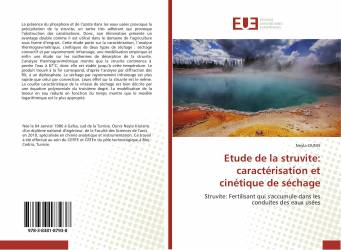 Étude de la struvité: caractérisation et cinétique de séchage