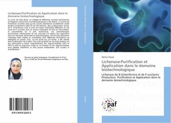 Lichenase:Purification et Application dans le domaine biotechnologique