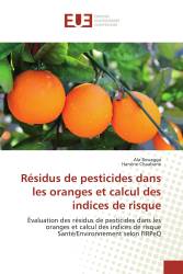 Résidus de pesticides dans les oranges et calcul des indices de risque