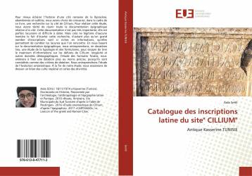 Catalogue des inscriptions latine du site" CILLIUM"