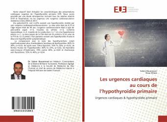 Les urgences cardiaques au cours de l’hypothyroïdie primaire