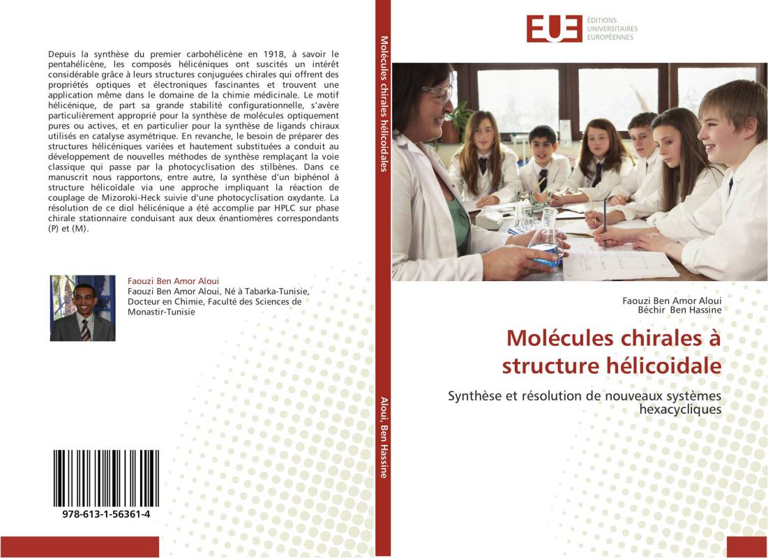 Molécules chirales   à structure hélicoidale