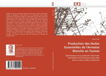 Production des Huiles Essentielles de l'Armoise Blanche en Tunisie
