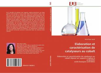 Elaboration et caractérisation de catalyseurs au cobalt