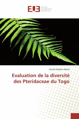 Evaluation de la diversité des Pteridaceae du Togo