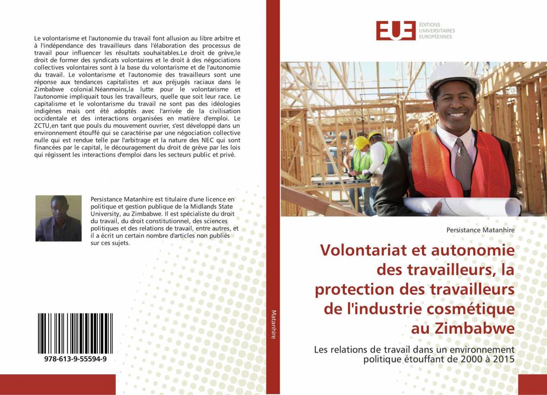 Volontariat et autonomie des travailleurs, la protection des travailleurs de l'industrie cosmétique au Zimbabwe