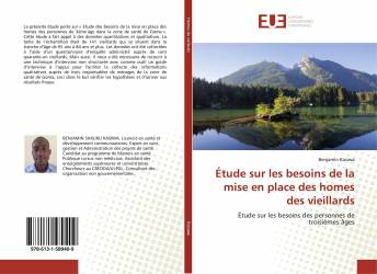 Étude sur les besoins de la mise en place des homes des vieillards