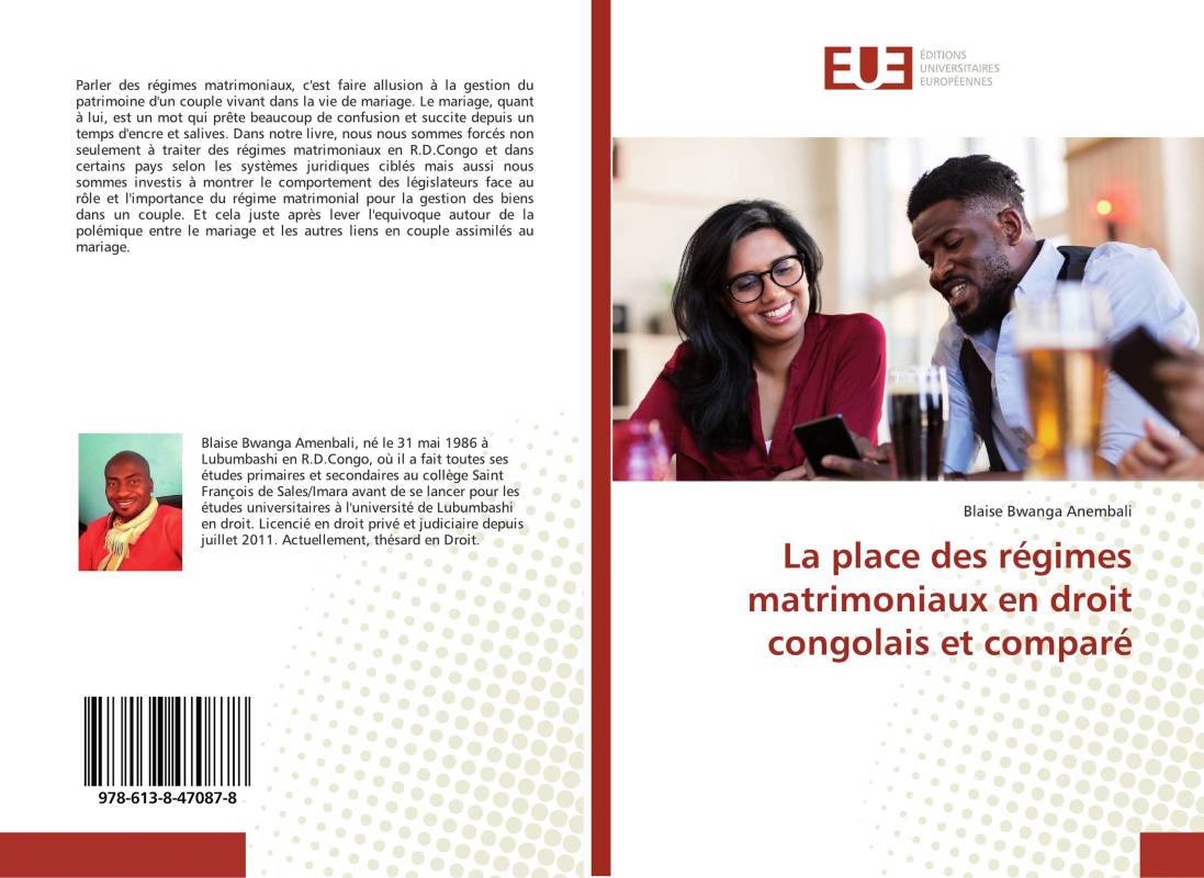 La place des régimes matrimoniaux en droit congolais et comparé